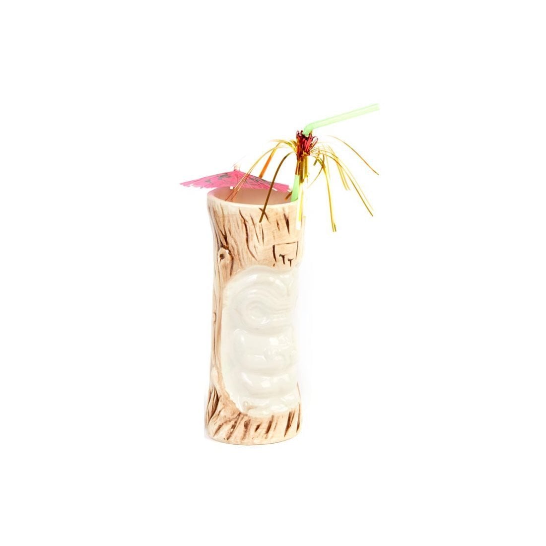 CERAMIC TIKI MUG 8*H:18,5360 CC KAHVERENGİ