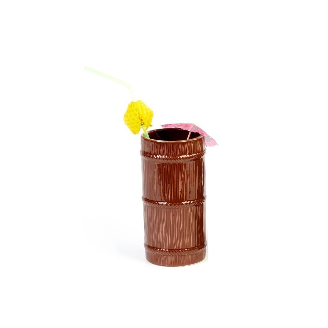 CERAMIC TIKI MUG 8*H:17570 CC KAHVERENGİ