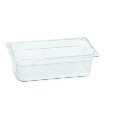 POLİKARBONAT ŞEFFAF GASTRONOM KÜVET 1/4 65 MM