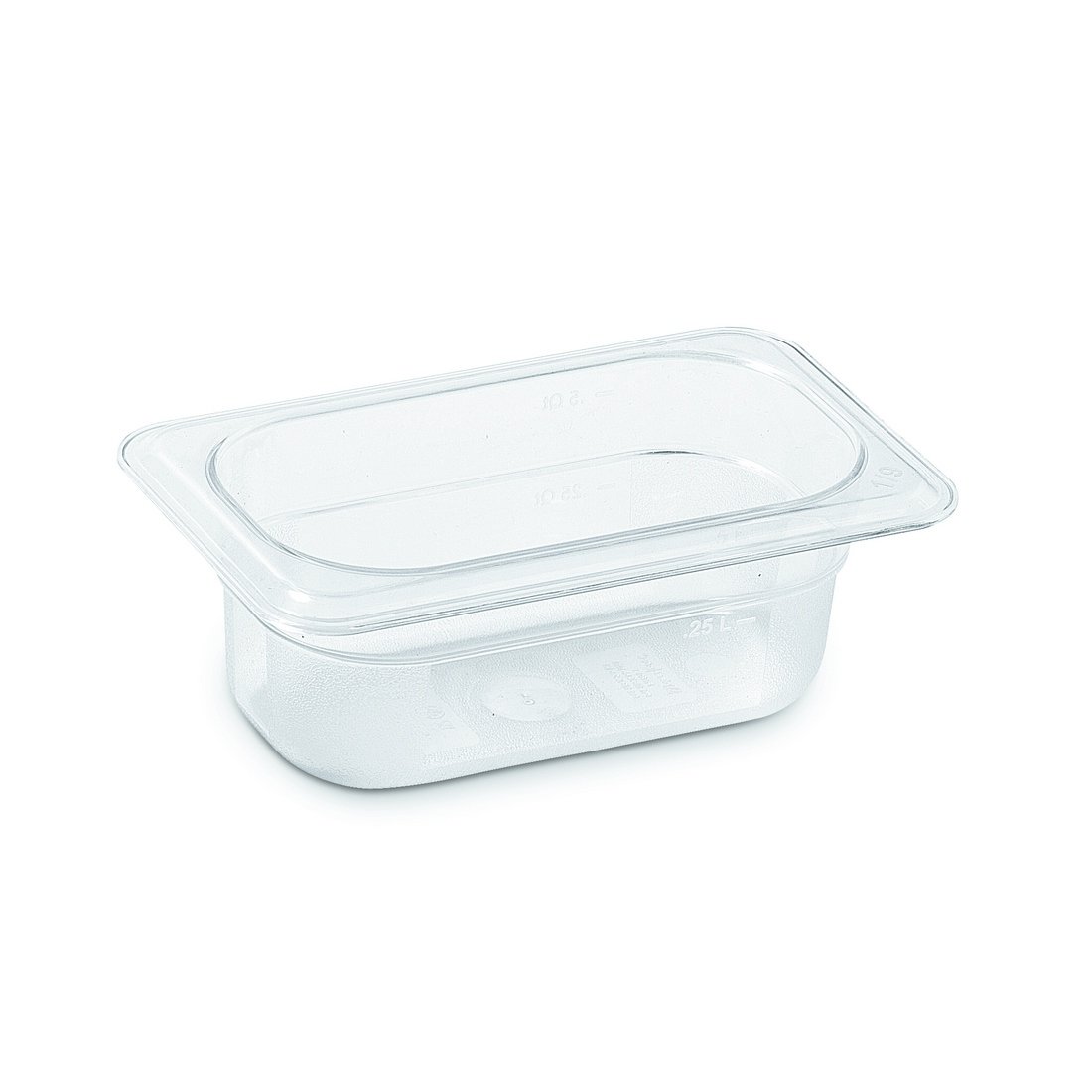 POLİKARBONAT ŞEFFAF GASTRONOM KÜVET 1/9 65 MM