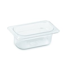 POLİKARBONAT ŞEFFAF GASTRONOM KÜVET 1/9 100 MM