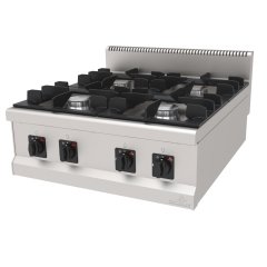 OCAK SET ÜSTÜ 4 BEKLİ 800*900*300 MM. NG-LPG.