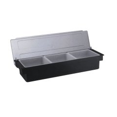 POLİCARBON KAPAKLI BAR KONTEYNER 3'LÜ (50*16*9 CM)