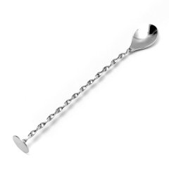 BAR KAŞIĞI DÖVME ÜÇLÜ TWIST SAPLI 22 CM