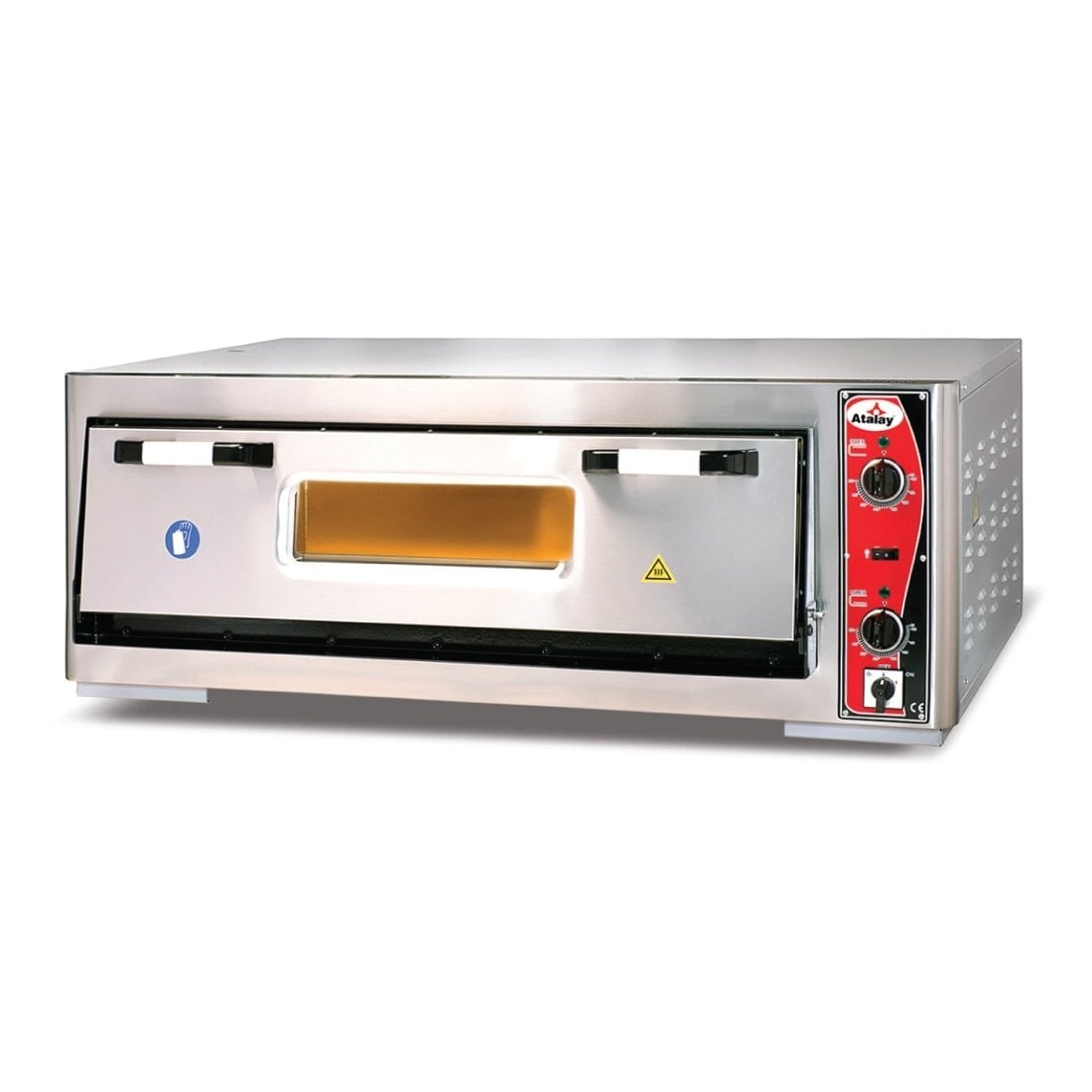PİZZA FIRINI 920*620*150 MM. İÇ HAZNE TEK KATLI ELK.