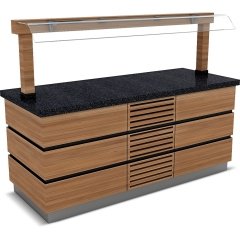 KAPADOKYA SOĞUK SERVİS ÜNİTESİ NEFESLİKLİ 2200*900*900/1550