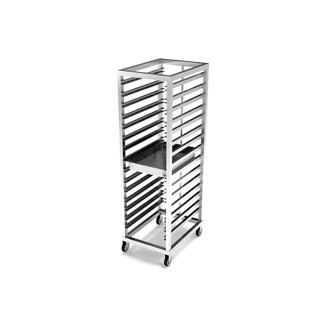 TEPSİ TAŞIMA ARABASI GN 1/1 32*53 15 TEPSİ
