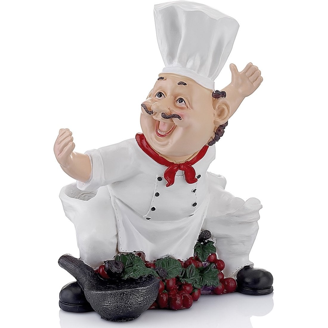 DEKORATİF AŞÇI FİGÜR 34 CM