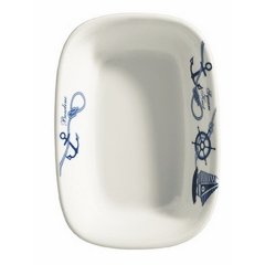 NAVY GOURMET DİKDÖRTGEN KAYIK TABAK 20*14 CM