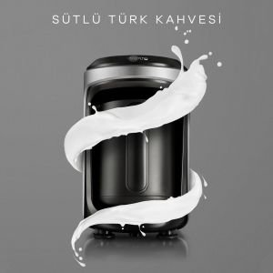 KARACA HATIR HÜPS KAHVE MAKİNESİ ANTRASİT