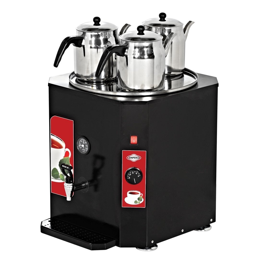 DEMLİKLİ ÇAY OTOMATI- 350 BARDAK