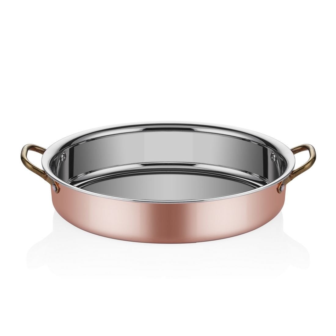 MM BAKIR OVAL DERİN SAHAN 25*17*6CM