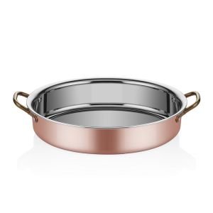 MM BAKIR OVAL DERİN SAHAN 25*17*6CM