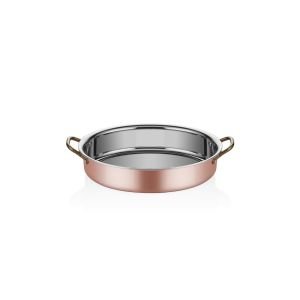 MM BAKIR OVAL DERİN SAHAN 25*17*6CM + KAPAK