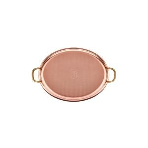 MM BAKIR OVAL DERİN SAHAN 28*21*6CM + KAPAK