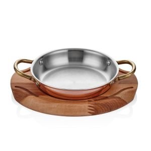 MM BAKIR YUMURTA SAHANI 18CM + NİHALE