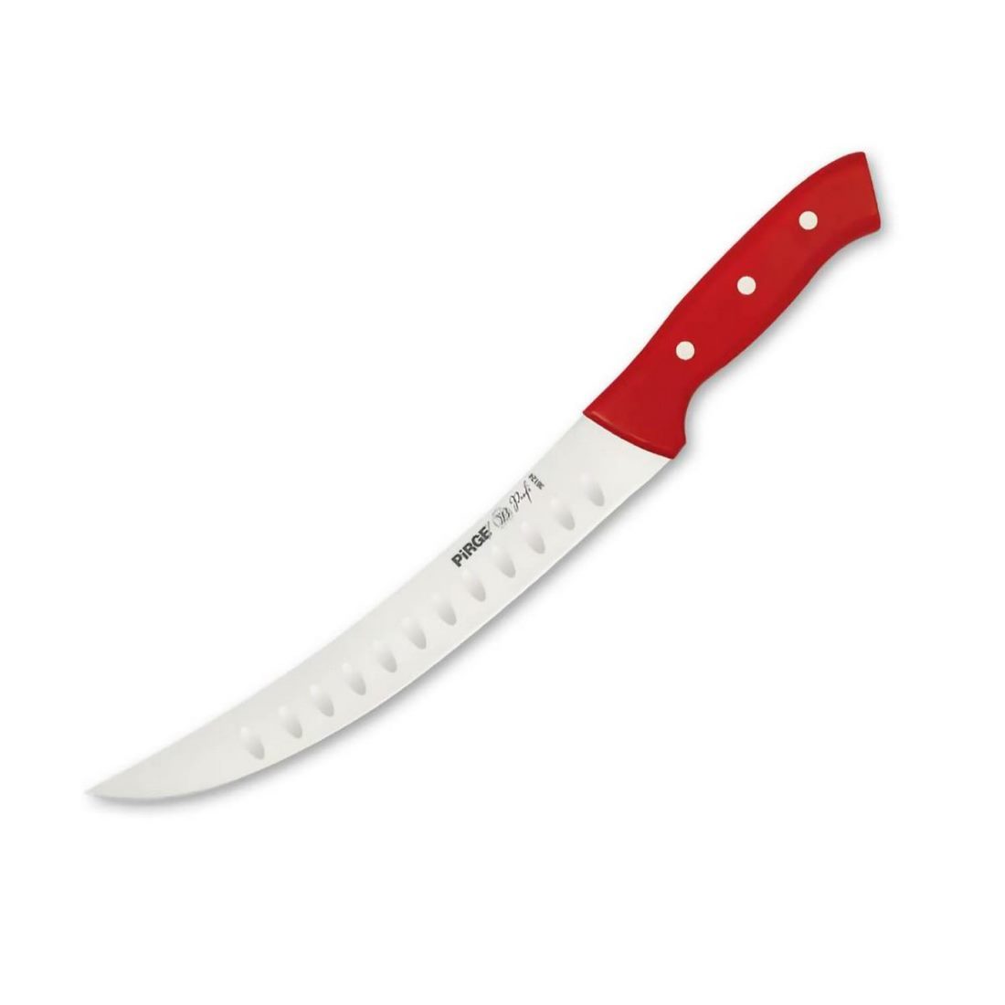 PROFI KAVİSLİ ET DOĞRAMA BIÇAĞI OLUKLU 21 CM
