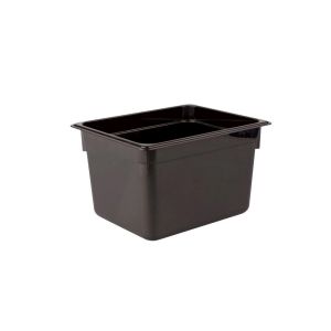 POLİKARBONAT SİYAH GASTRONOM KÜVET 1/2 200 MM