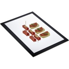AÇIK BÜFE PLEKSİ AYNALI TEŞ.ST. D.GEN 60*40*5