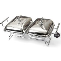 ISITICILI YEMEK SERVİS İKİLİ 2*1,6 L 46,5*30,5*18