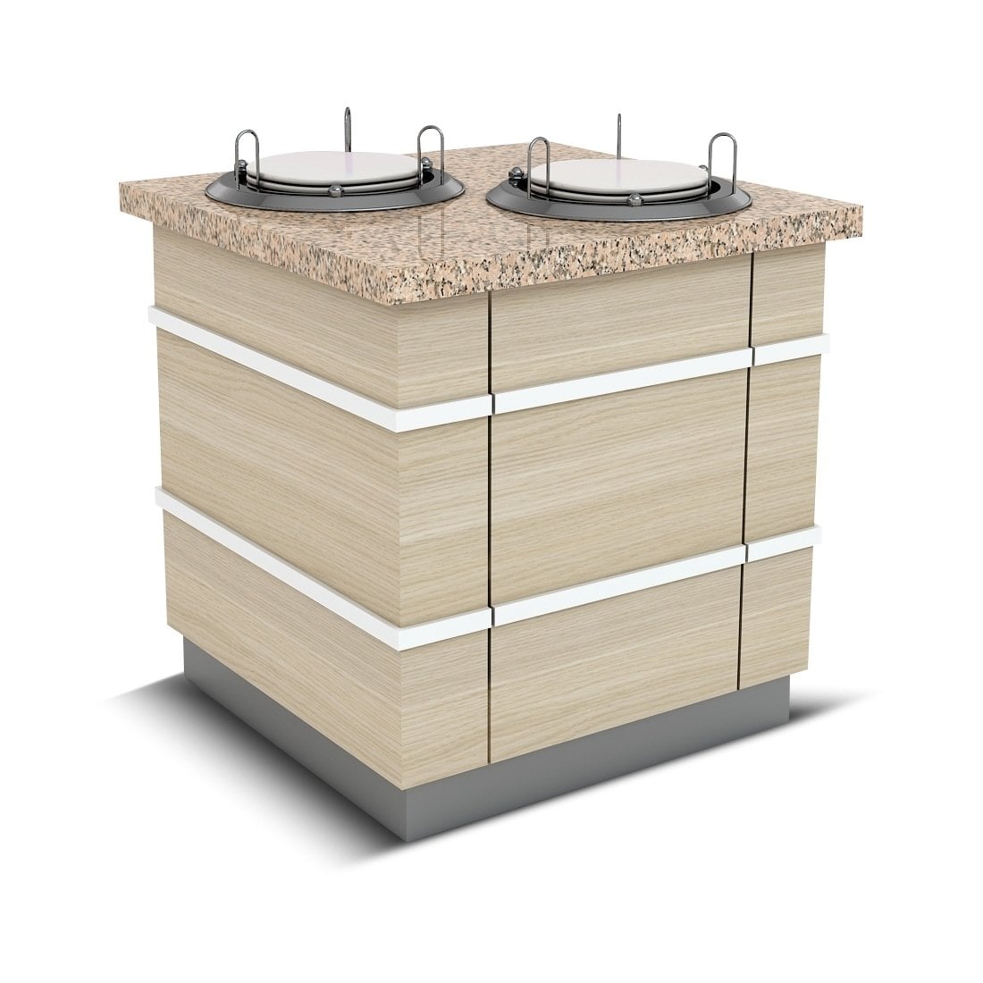 GALATA TABAK DİSPENSERİ ISITMALI 1100*900*900