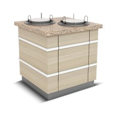 GALATA TABAK DİSPENSERİ ISITMALI 1100*900*900