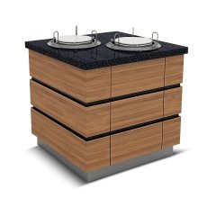 KAPADOYA TABAK DİSPENSERİ NÖTR 1100*900*900