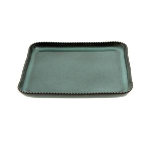 JUMBO TWİN SMOKED KARE TABAK 20 CM