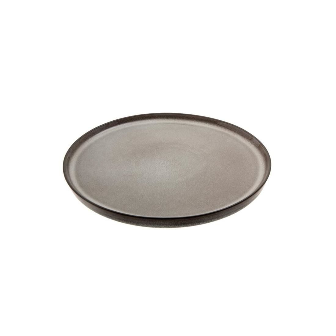JUMBO TWİN SMOKED DÜZ TABAK 21 CM