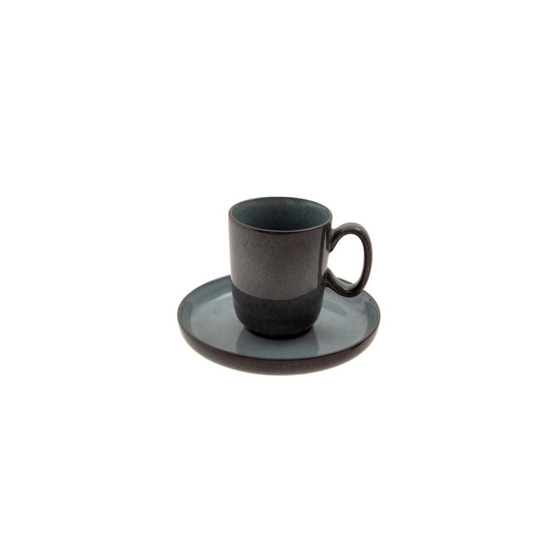 JUMBO TWİN BLUE FİNCAN TABAK 12 CM