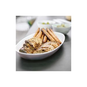 GUZZINI TIERRA KAYIK TABAK BOZ KAHVERENGİ 41*22,9*4,2 CM-500