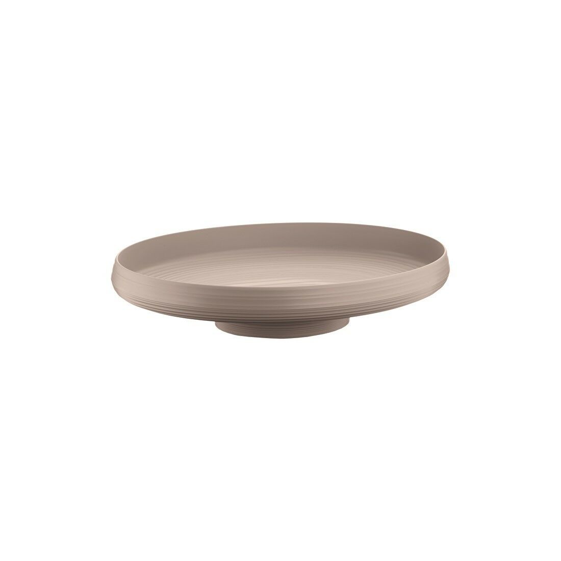 GUZZINI TIERRA MEYVE TABAĞI BOZ KAHVERENGİ 42*30*8,9 CM