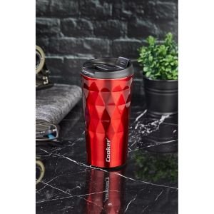 COOKER MUG BARDAK TERMOS 350 ML KIRMIZI