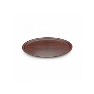 KRAFT YUVARLAK KAYMAZ TEPSİ MAT MAUN 33 CM