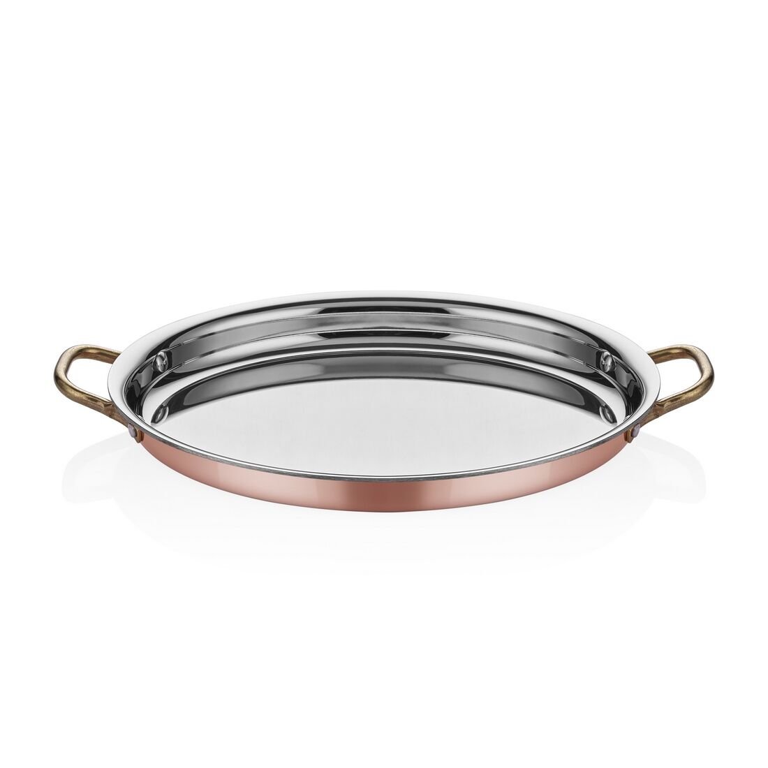 MM BAKIR OVAL SIĞ OMLET TAVA 25*17*3CM