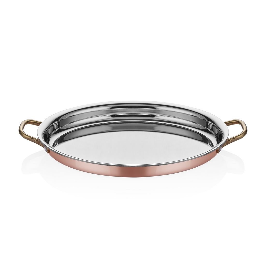 MM BAKIR OVAL SIĞ OMLET TAVA 28*21*6CM