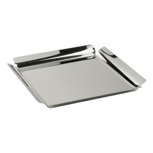 PASLANMAZ ELİT KARE TEPSİ 14*14CM