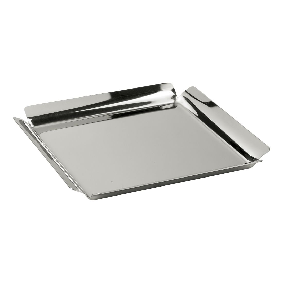 PASLANMAZ ELİT KARE TEPSİ 19*19CM