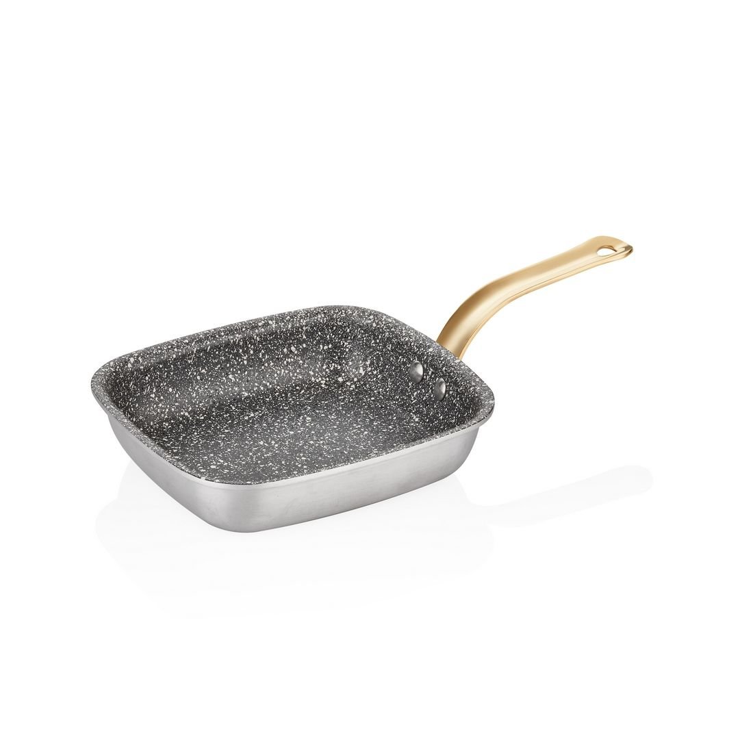 ALU GRANİT KARE TAVA 16*14CM