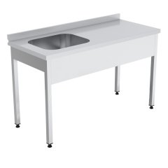 TEK EVYELİ TEZGAH SOL 1200*600*850