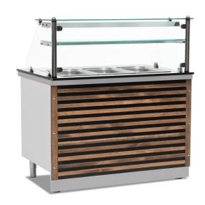 BENMARİ SICAK SERVİS ÜNİTESİ 3*1/1 GN 1200*730*850