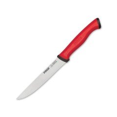 DUO SEBZE BIÇAĞI PRO 12 CM KIRMIZI