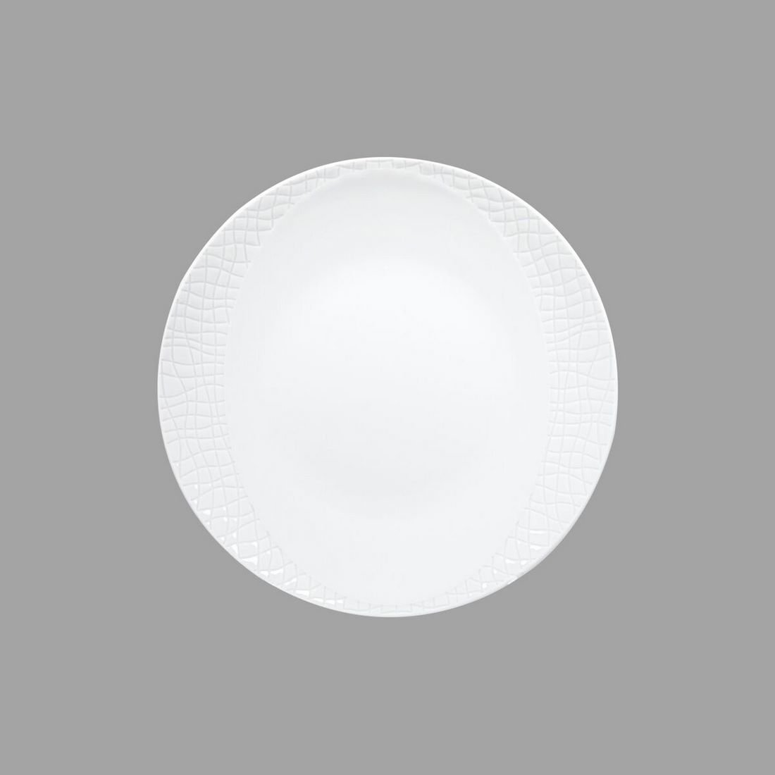 IZMIR OTEL 21 CM DÜZ TABAK DEKORSUZ