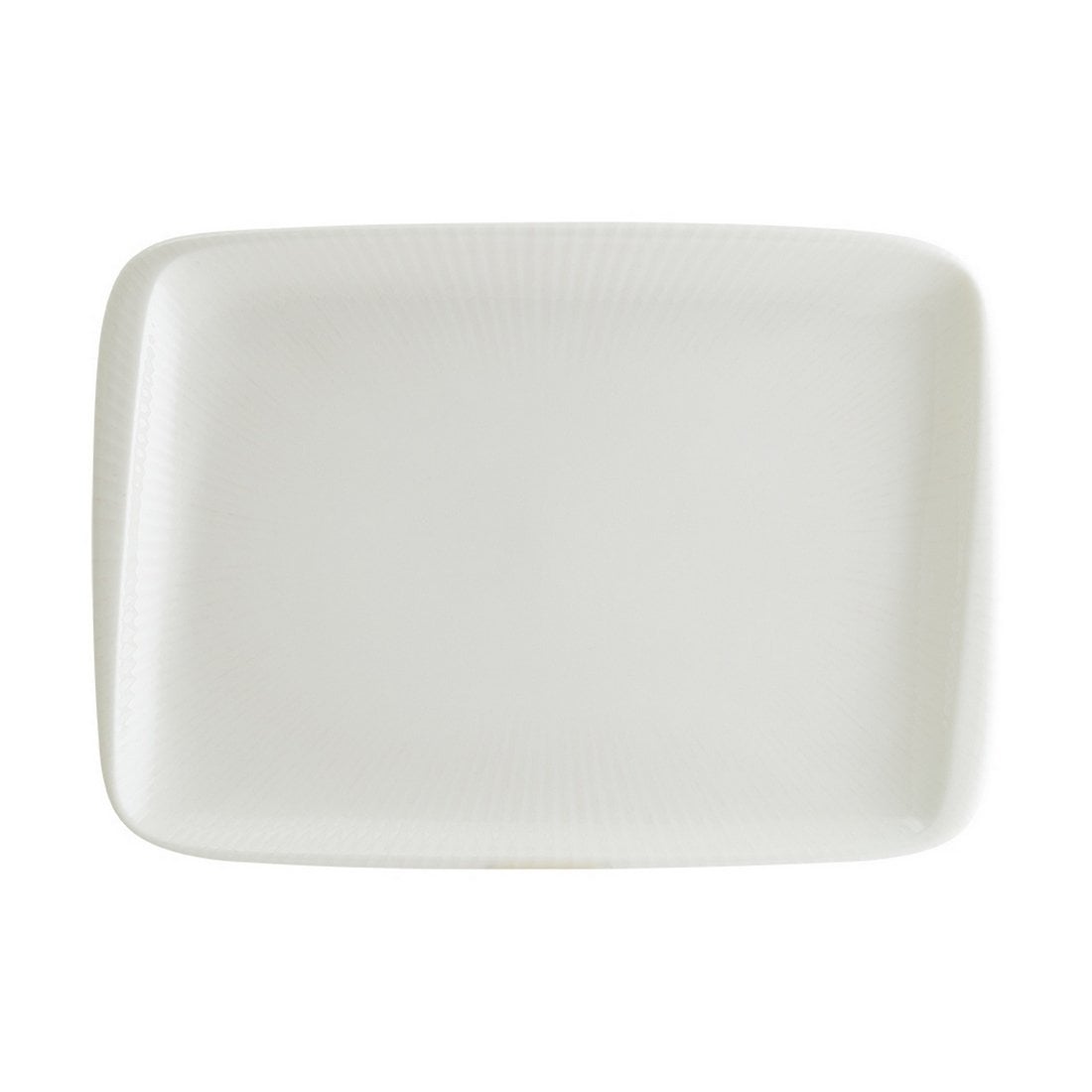 IRİS WHİTE MOOVE DİKDÖRTGEN TABAK 23*16 CM