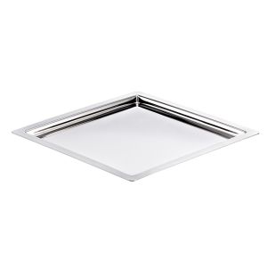 PASLANMAZ KARE TEPSİ 16*16CM