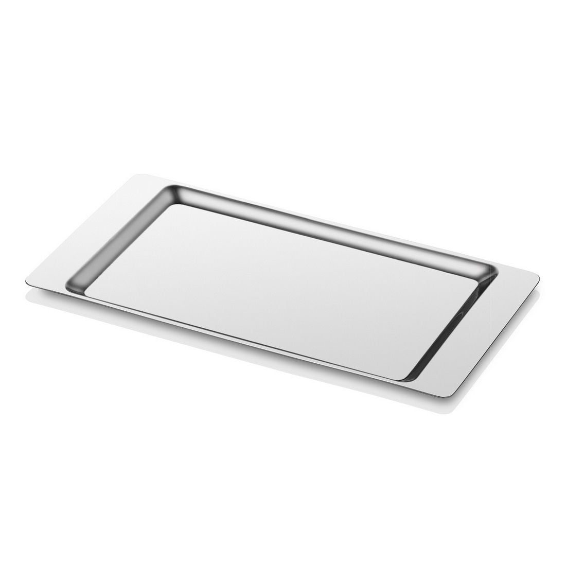 PASLANMAZ DİKDÖRTGEN TEPSİ 19*35CM