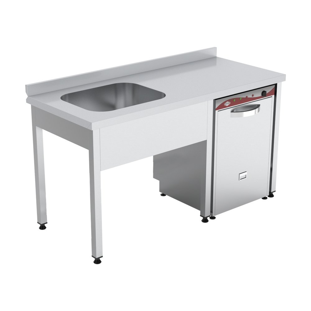 TEK EVYELİ TEZGAH SOL 2000*700*850 (MAKİNA GİRİŞLİ)
