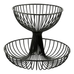 İKİ KATLI MEYVE SEPETİ 30*25CM
