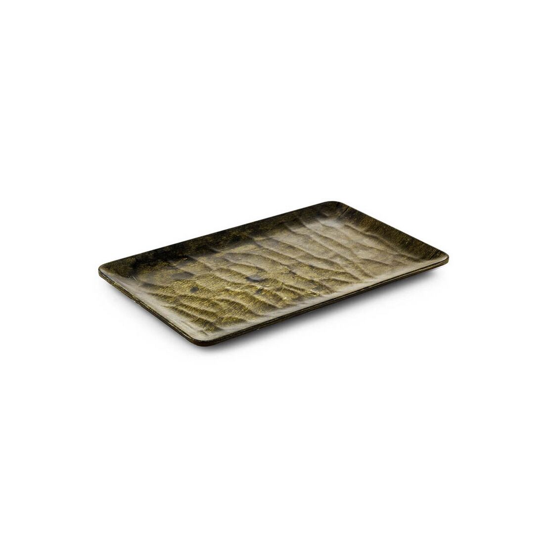 HİBRİT AHŞAP RÖLYEFLİ DİKDÖRTGEN TABAK 16*40